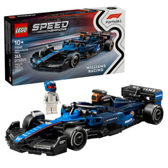 LEGO Speed Champions Williams FW46 front view for display and racing play.