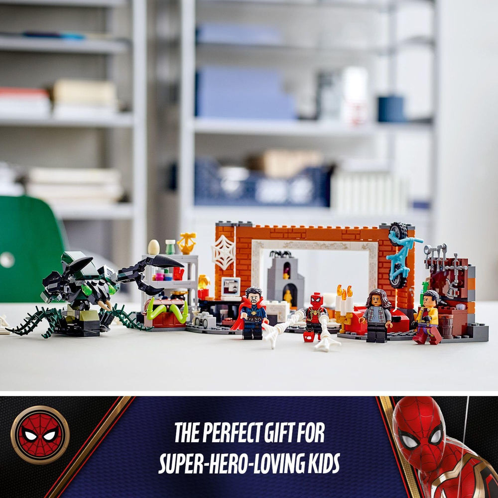 LEGO Spider-Man Sanctum Workshop 76185 giant bug monster provides dramatic play challenges
