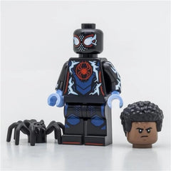 LEGO Miles Morales 71050 Spider-Verse figure, ideal for display and collection.