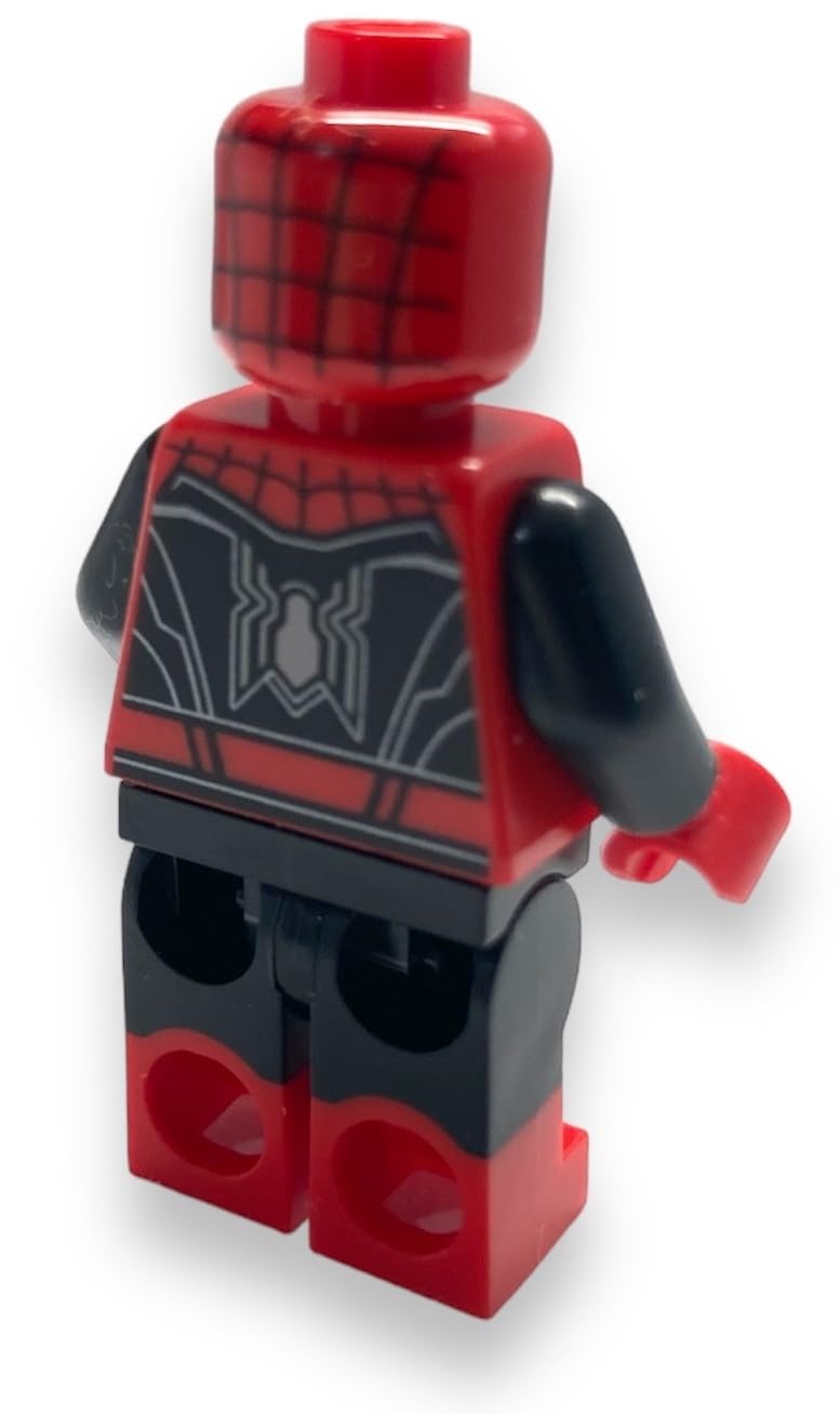 LEGO Spider-Man minifigure posing as a hero for action-packed adventures
