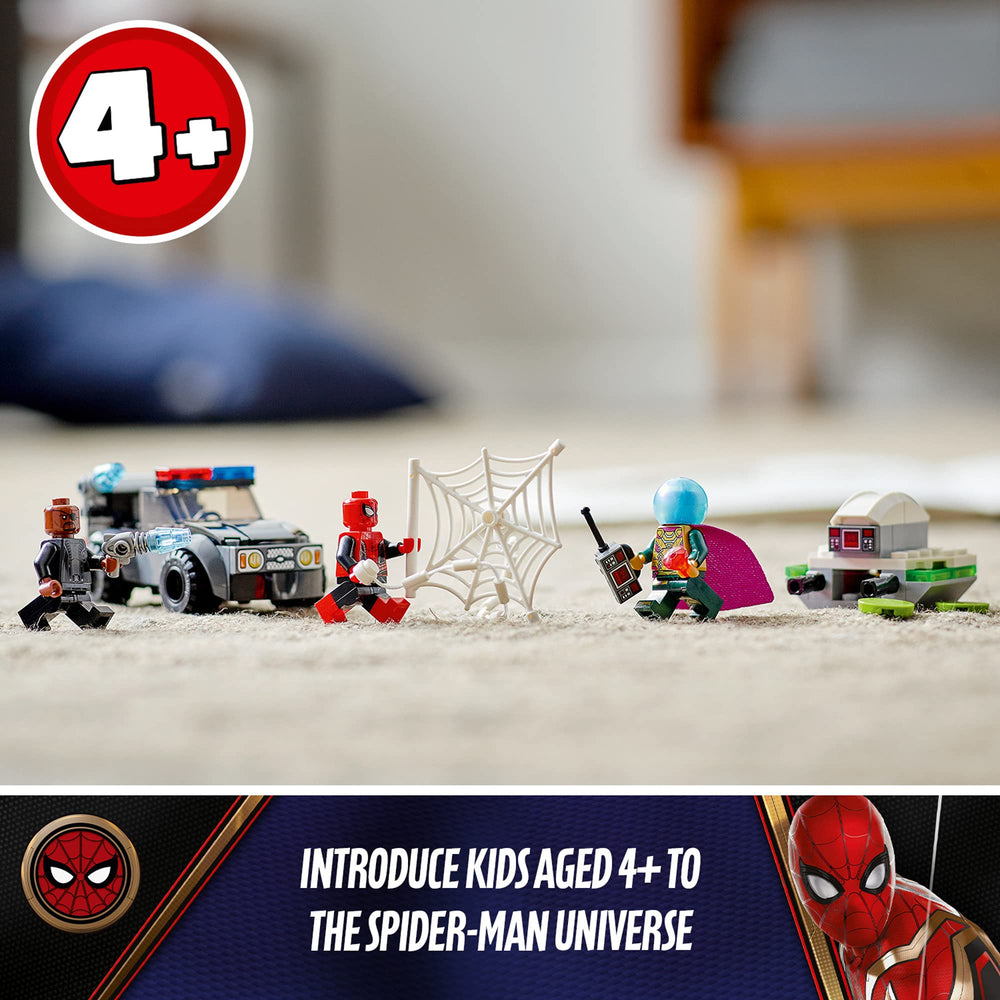 LEGO Spider-Man SUV build side view ideal for growing imaginations