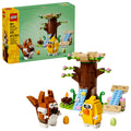 LEGO Spring Animal Playground tree house prompts imaginative play with perched animals.
