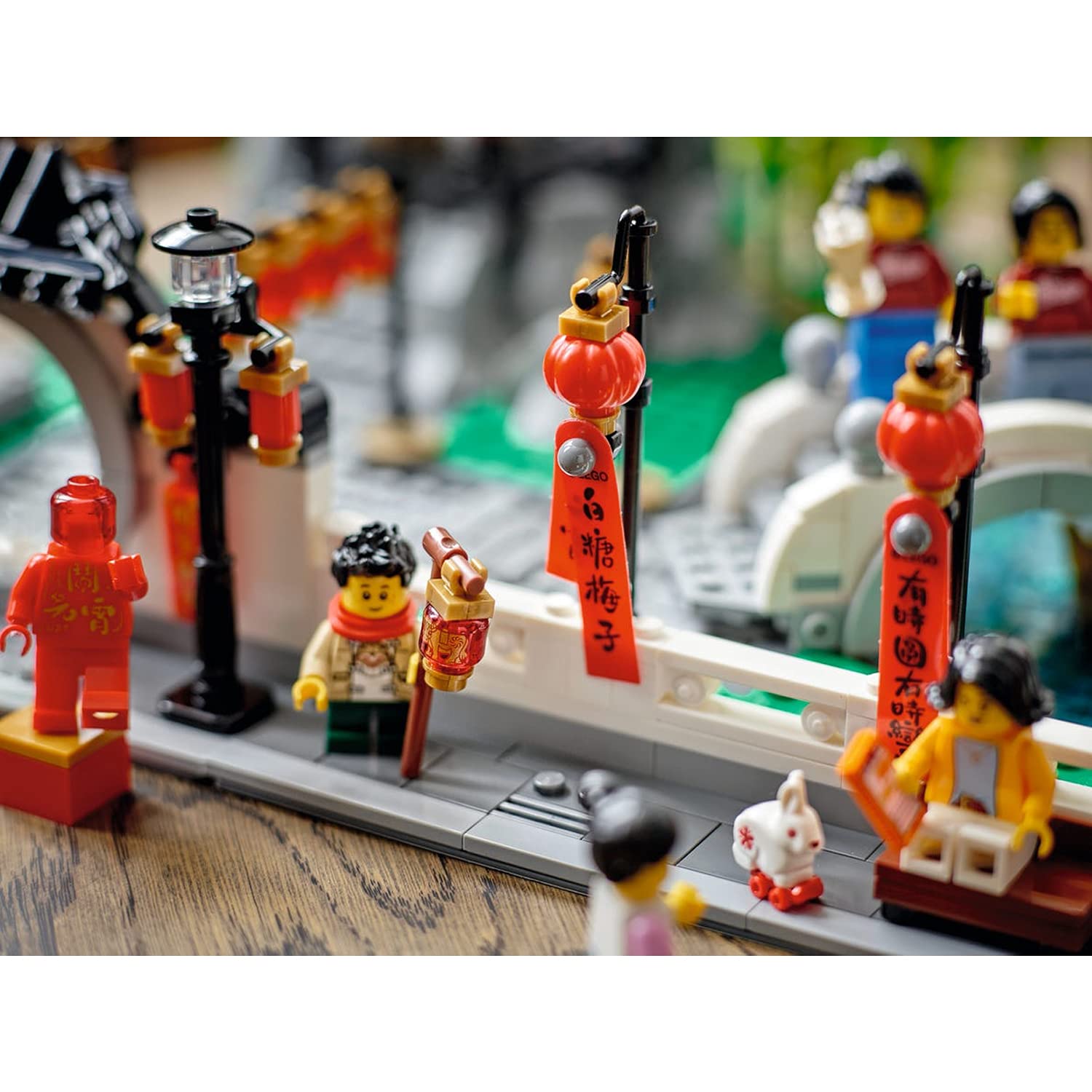LEGO Spring Lantern Festival bubble tea module invites playful scenes.