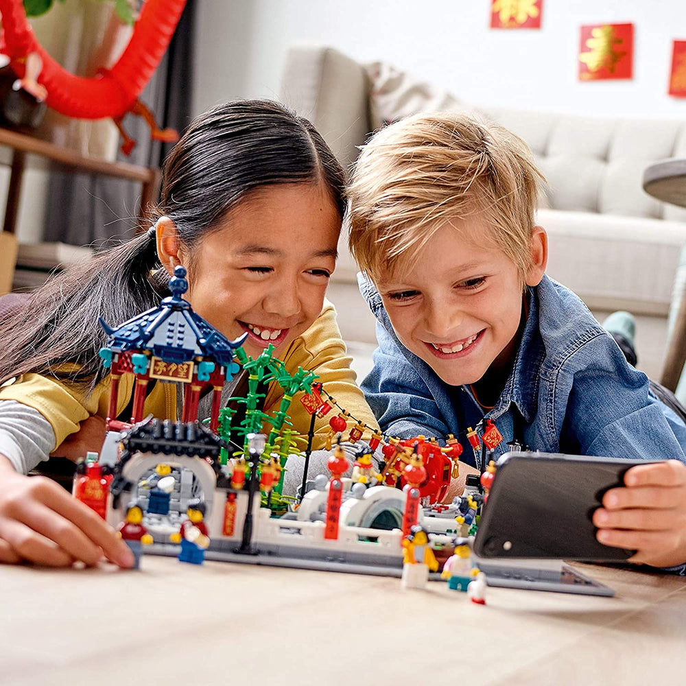 LEGO Spring Lantern Festival 80107 set offers immersive Lunar New Year building.