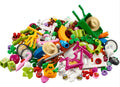 LEGO 40606 Spring VIP Add-on Pack with colorful carrots, flowers, and animals for imaginative building