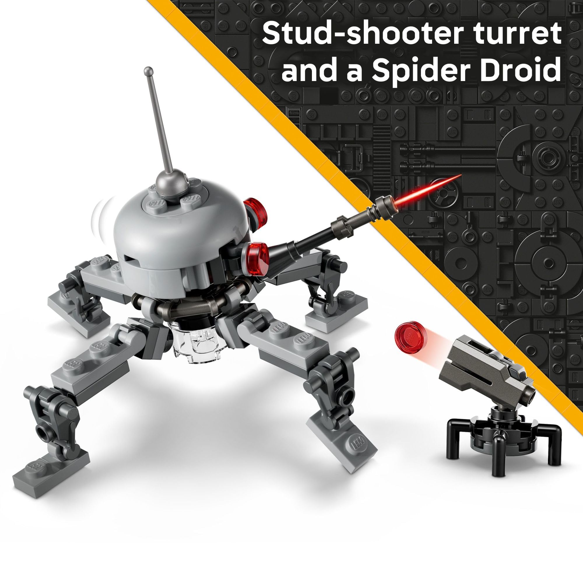 LEGO Star Wars 75431 battle pack contents and building possibilities