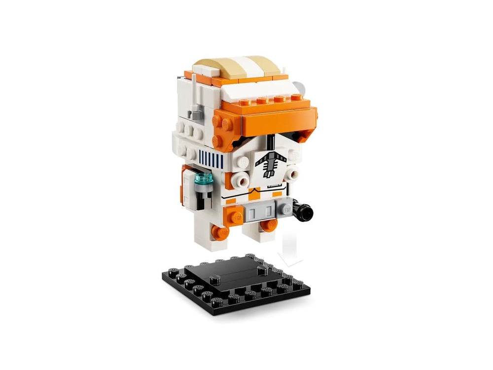 LEGO Star Wars Cody Phase 2 armor details highlight movie-accurate styling.