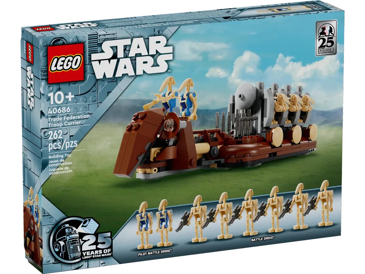LEGO Star Wars 40686 battle droid army ready for imaginative play