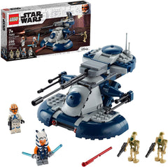 LEGO Star Wars AAT turret rotates with elevating cannon