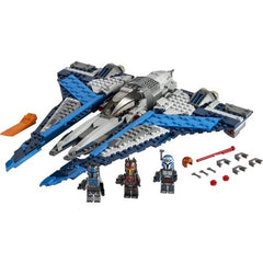 LEGO Star Wars Mandalorian Starfighter retractable landing gear realism