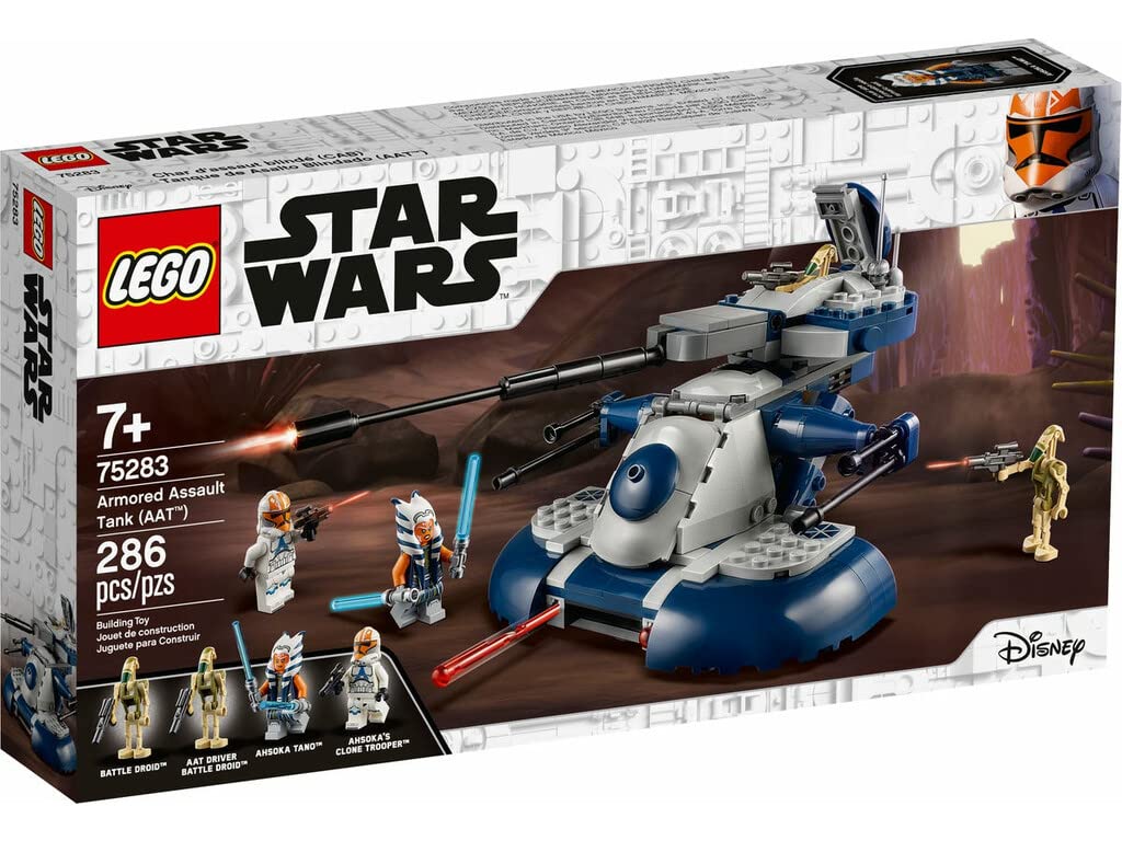 LEGO Star Wars AAT armoured assault tank with authentic exterior for immersive battles