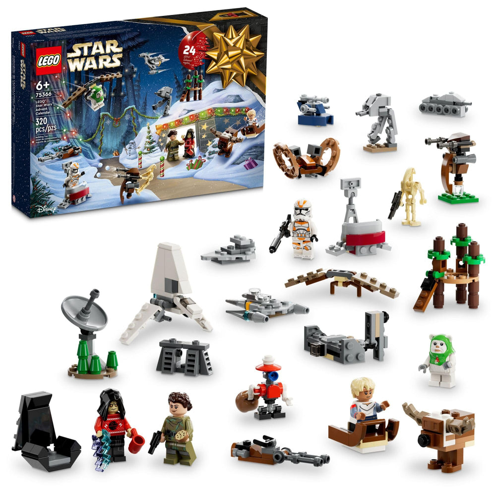 LEGO Star Wars Advent Calendar 75366 Justifier mini build sparks daily storytelling.