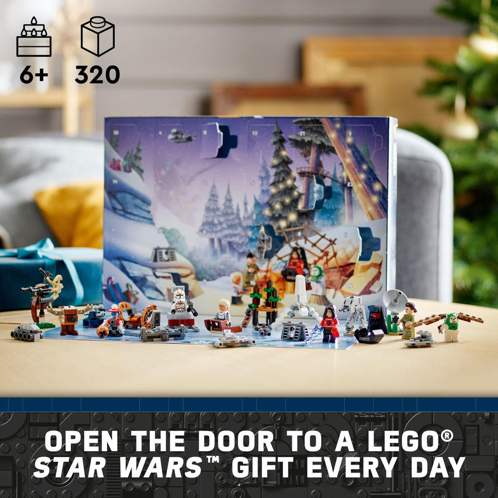 LEGO Star Wars Advent Calendar 75366 Mandalorian N-1 Starfighter mini build fuels play.