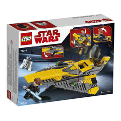 LEGO Star Wars Anakin's Jedi Starfighter includes Anakin minifigure for storytelling