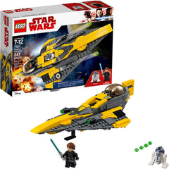 LEGO Star Wars Anakin's Jedi Starfighter cockpit opening for immersive play sessions