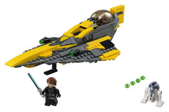LEGO Star Wars Anakin's Jedi Starfighter retractable landing gear for dynamic landings