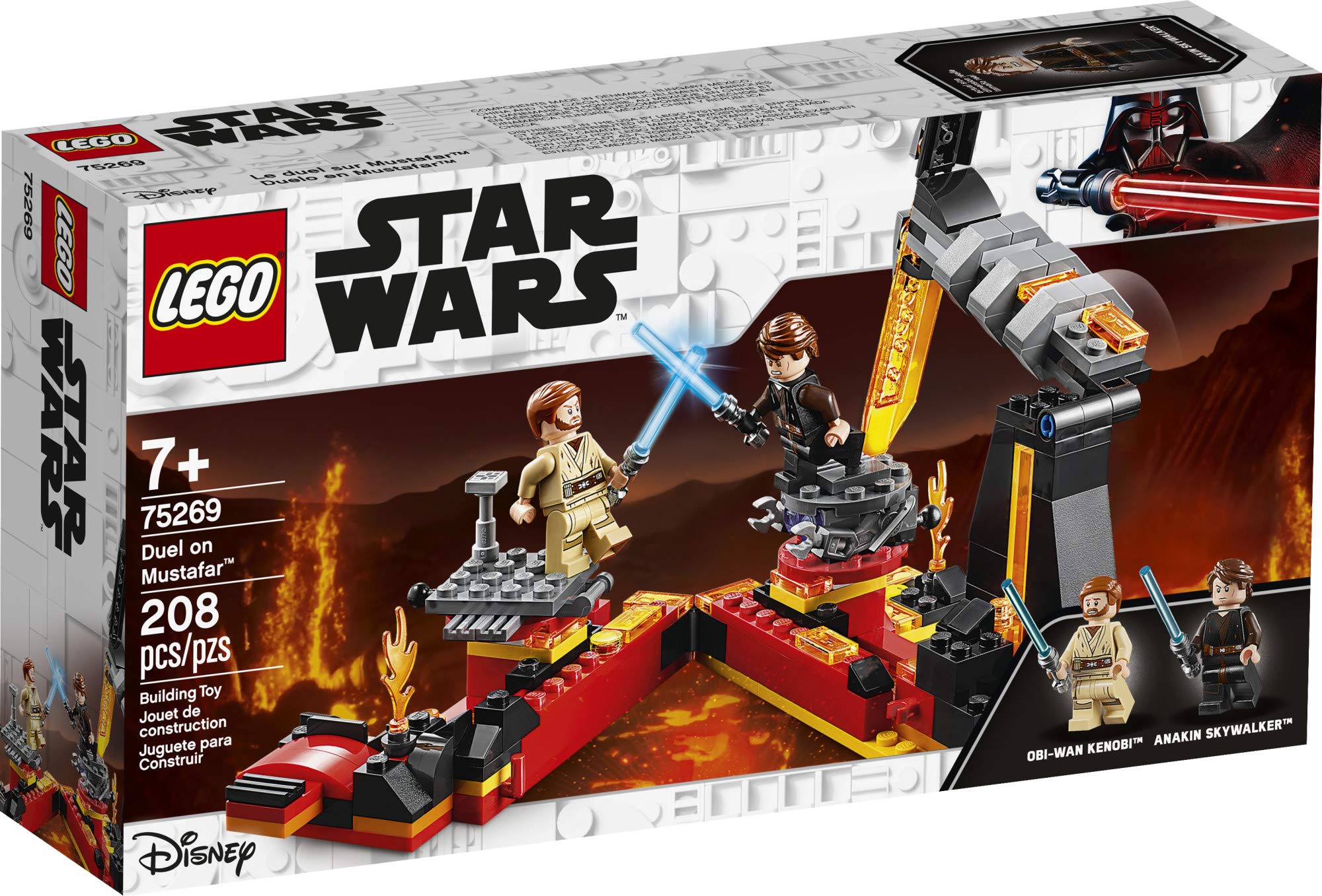 LEGO Star Wars Anakin Skywalker minifigure with battle-worn detailing