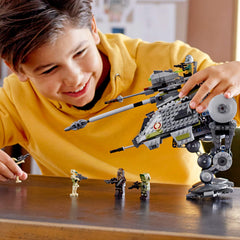 LEGO Star Wars AT-AP Walker 75234 articulated legs highlight poseability for creative scenes.