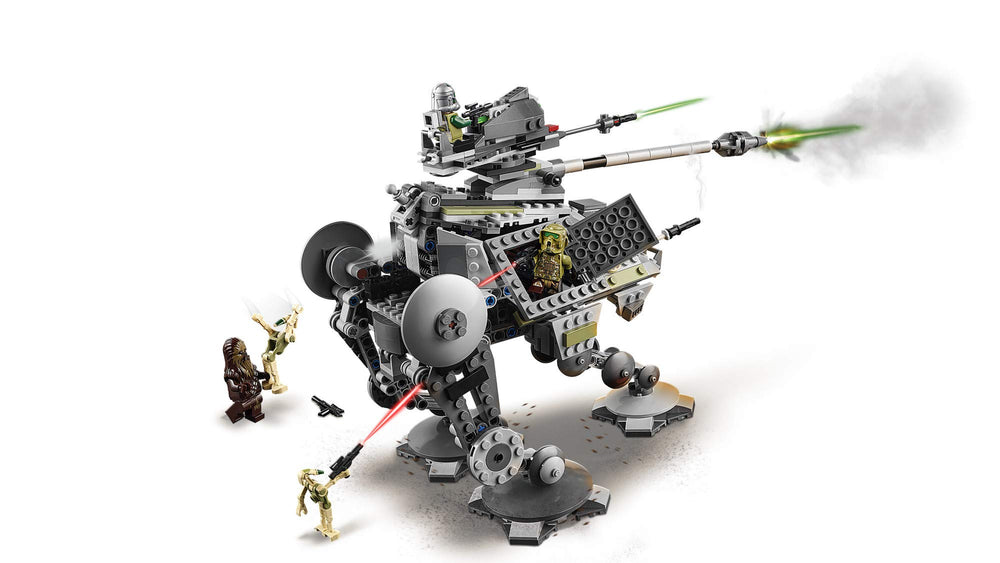 LEGO Star Wars AT-AP Walker 75234 build scene encourages creative assembly and display.