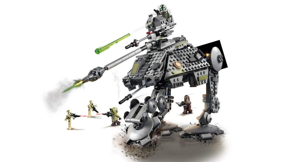 LEGO Star Wars AT-AP Walker 75234 rear view reveals sturdy build and design.