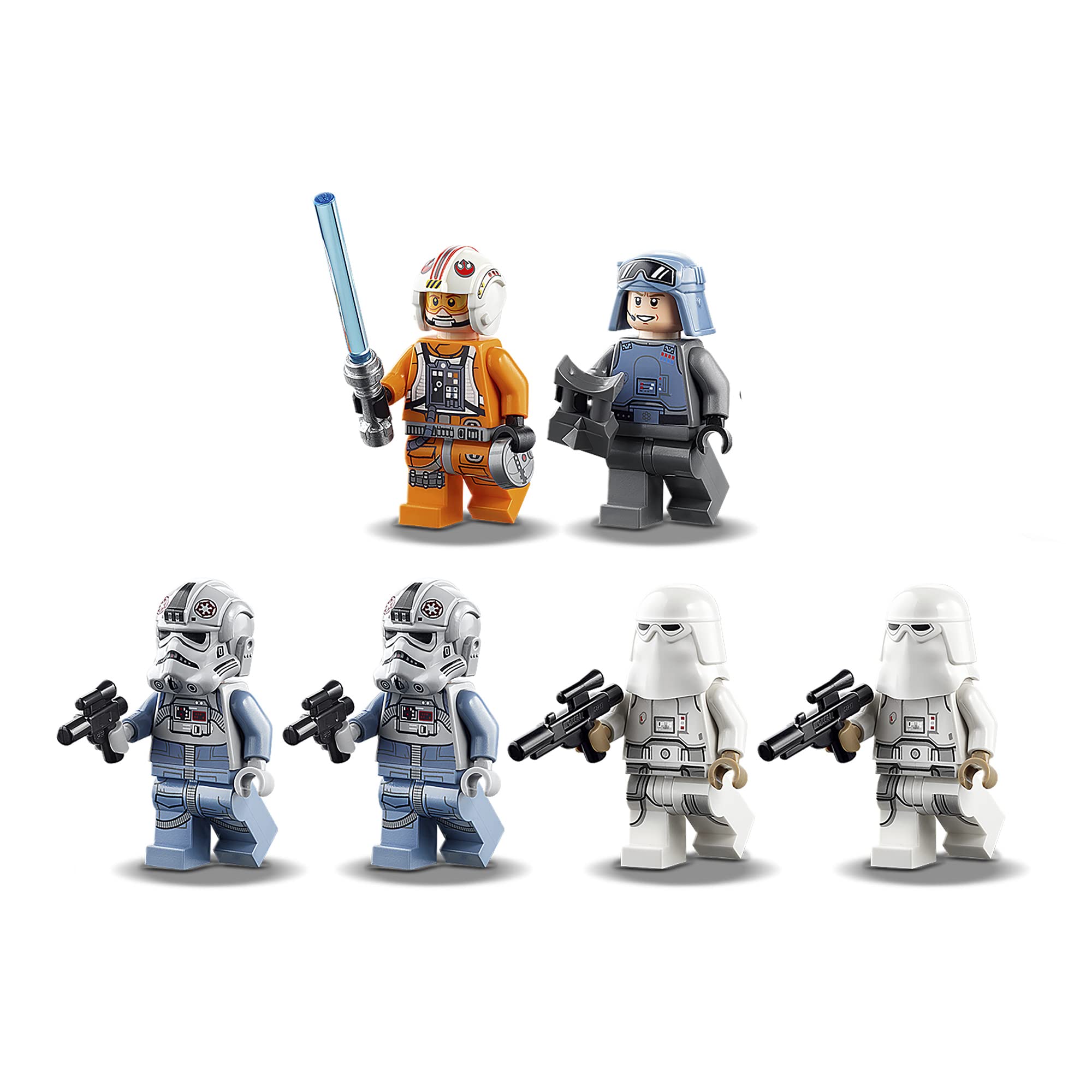 LEGO Star Wars AT-AT 75288 bottom hatch stores the thermal detonator element.