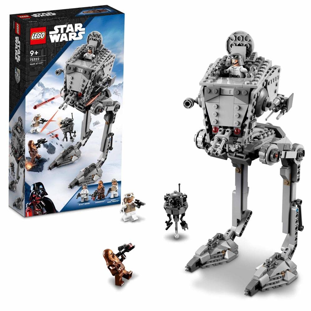 LEGO Star Wars AT-ST Hoth cockpit view for immersive building