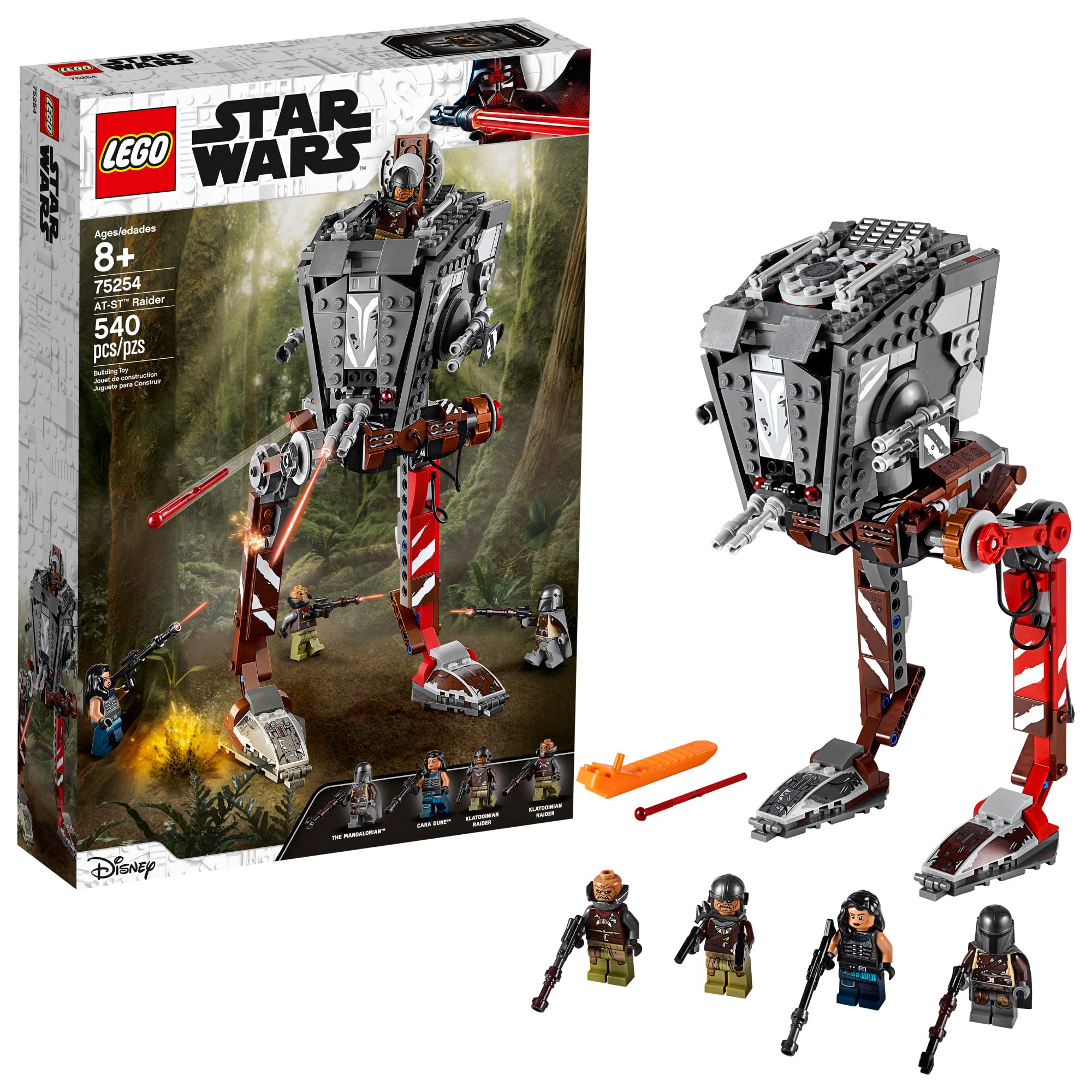 LEGO Star Wars AT-ST Raider 75254 front view shows the rugged walker for imaginative play
