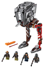 LEGO Star Wars AT-ST Raider 75254 turret interior allows placing minifigures during action scenes