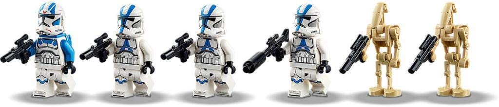 LEGO Star Wars AT-RT attachments for blaster and electrobinoculars boost play.