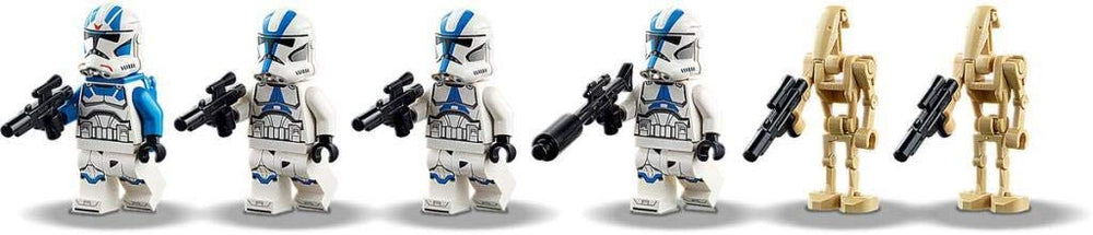 LEGO Star Wars AT-RT attachments for blaster and electrobinoculars boost play.