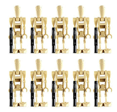 LEGO Star Wars Battle Droids minifigs in a 10-pack for imaginative play.