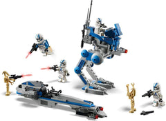 LEGO Star Wars Battle Droids augment on-screen battles.