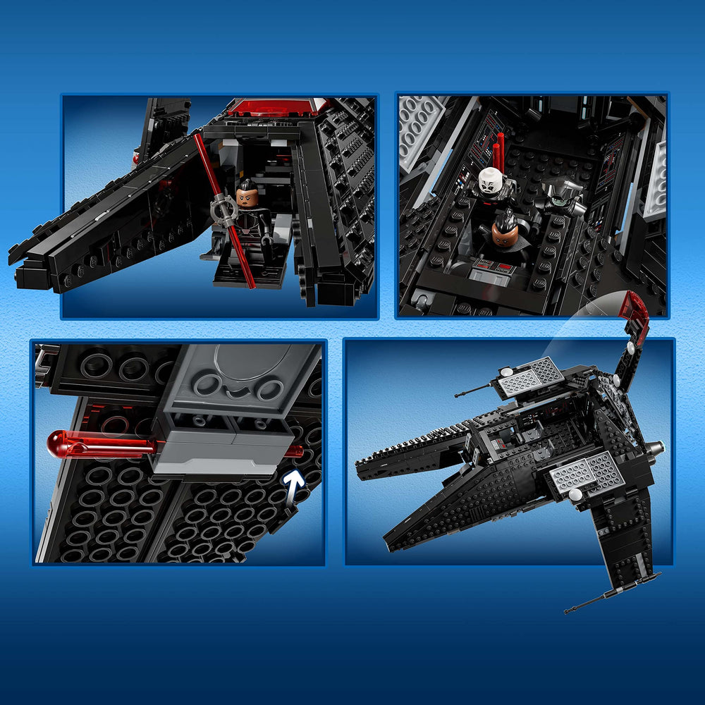 LEGO Star Wars Ben Kenobi minifigure with blue lightsaber for classic duels.