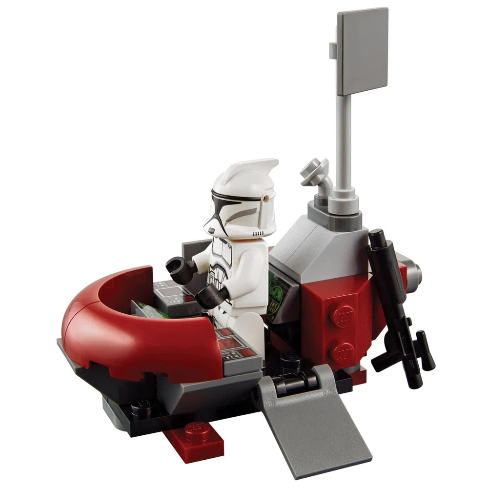 LEGO Star Wars blister pack packaging showcasing 66 pieces for display layouts.