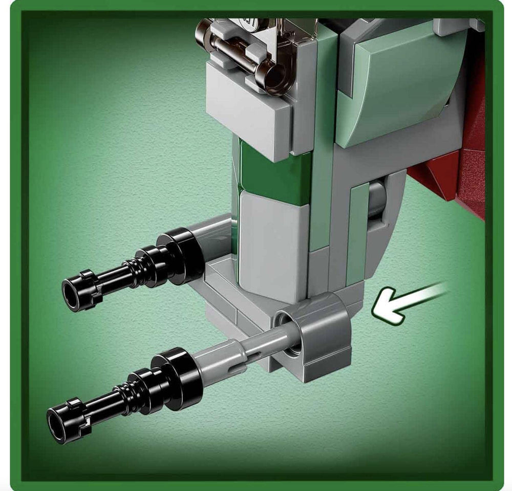 LEGO Star Wars Boba Fett Microfighter beam weapon accessory
