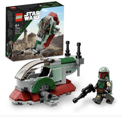 LEGO Star Wars Boba Fett Microfighter front view for space battles