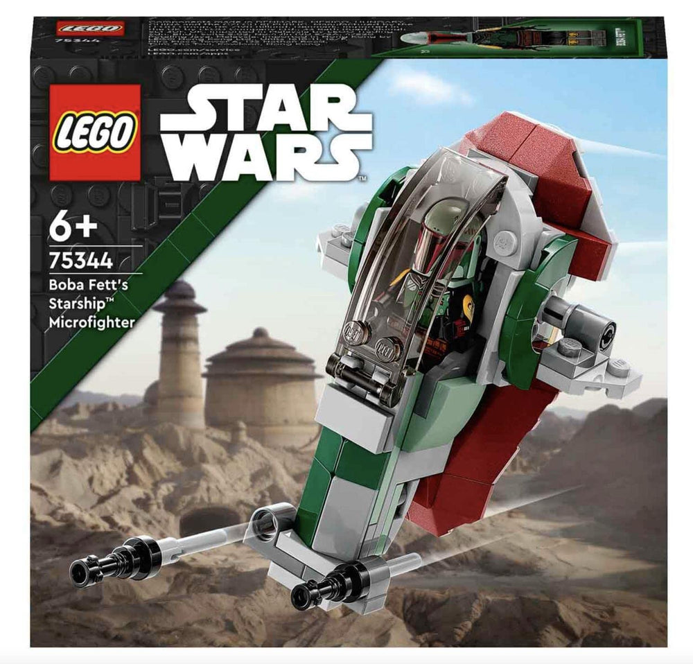 LEGO Star Wars Boba Fett Microfighter landing wings for dynamic poses
