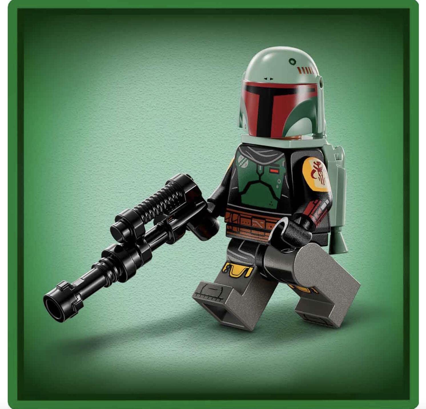 LEGO Star Wars Boba Fett Microfighter minifigure with jet pack
