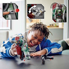 LEGO Star Wars Boba Fett starship wings enable dynamic aerial poses