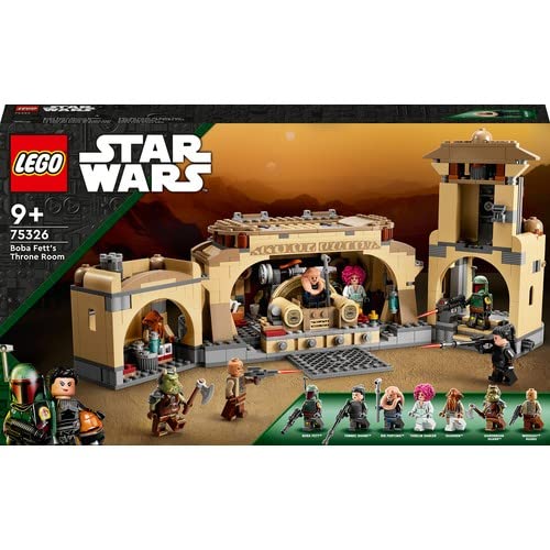 LEGO Star Wars Boba Fett's Throne Room barbecue area for action-packed storytelling