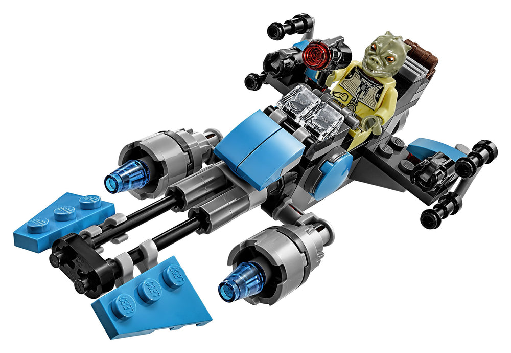 LEGO Star Wars IG-88 figure with weapons for dynamic battles