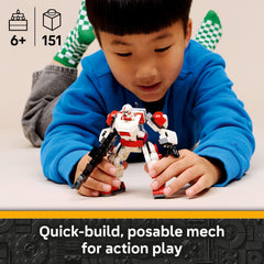 LEGO Star Wars Clone Shock Trooper Mech poseable arms enable dynamic poses
