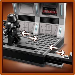 LEGO Star Wars Dark Trooper Attack set dimensions help planning play spaces