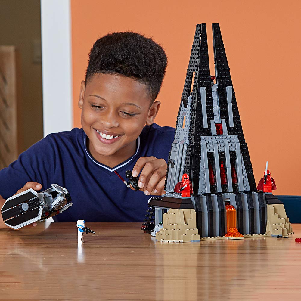 LEGO Star Wars Darth Vader's Castle bacta tank scene for dramatic storytelling.