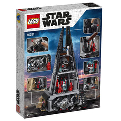 LEGO Star Wars Darth Vader minifigure lineup for iconic battles.