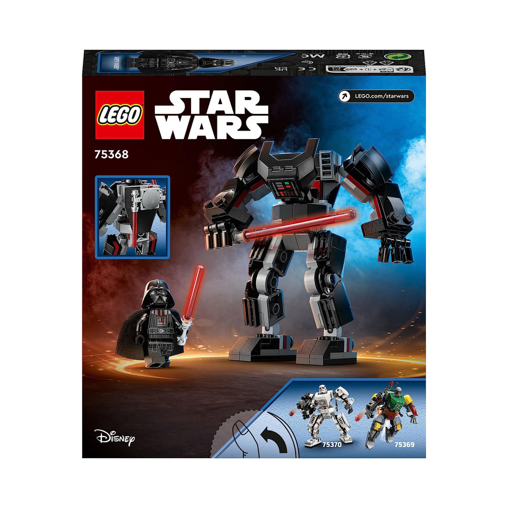 LEGO Star Wars Darth Vader's Mecca compact height fits neatly on shelves.