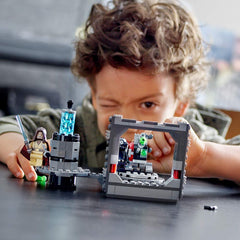 LEGO Star Wars Death Star Cannon assembly build demonstrates engaging construction and creative storytelling.