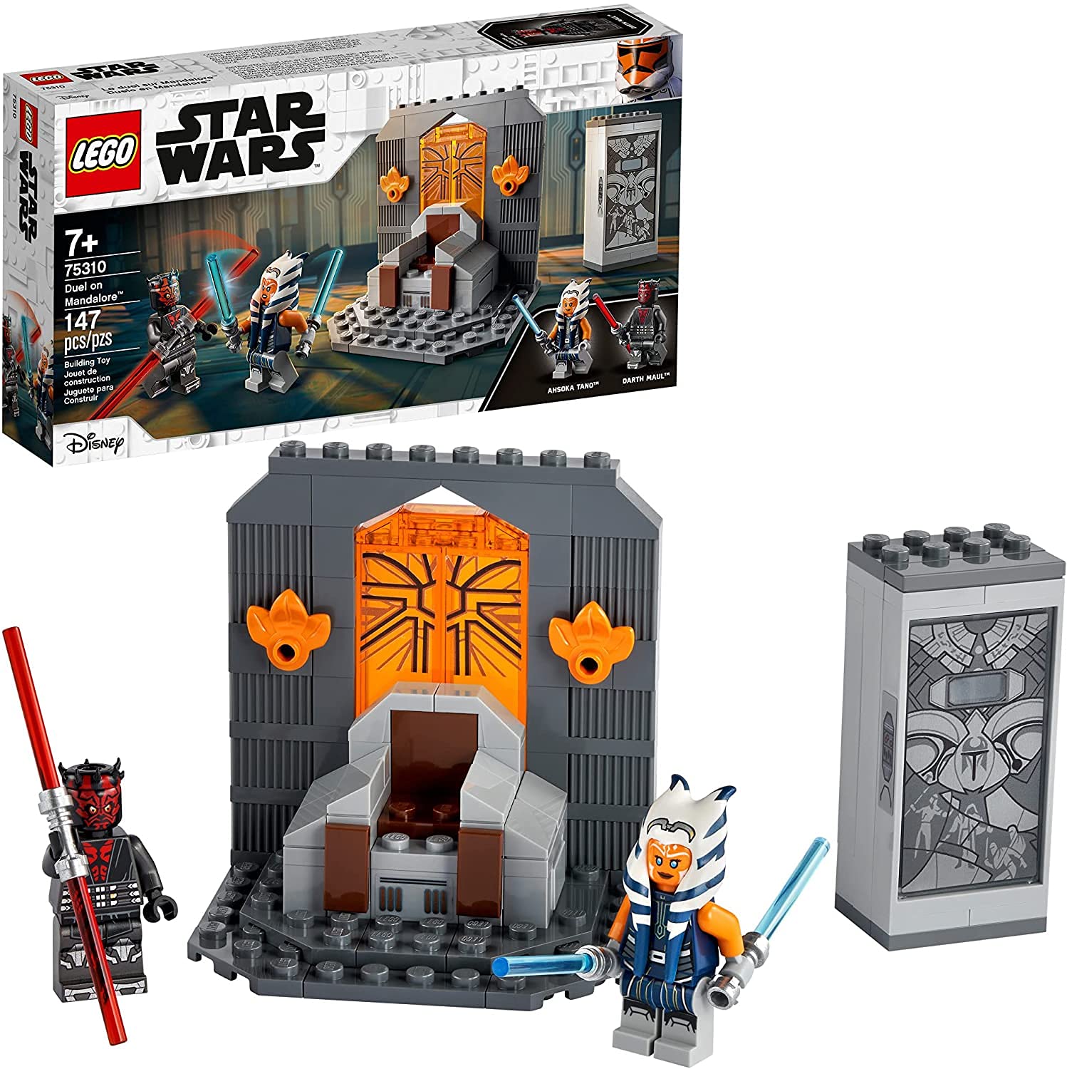 LEGO Star Wars Mandalorian vault display perfect for safekeeping minifigures during play