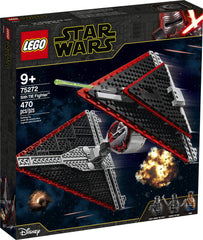 LEGO Star Wars First Order TIE Pilot minifigure with weapons for battle play