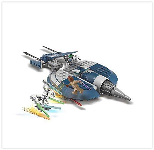 LEGO Star Wars General Grievous Combat Speeder figures support storytelling with Mace Windu and Grievous.